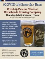 (COVID-19) Shot & a Beer