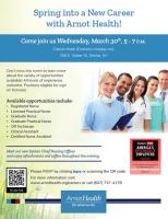 Spring Into a New Career with Arnot Health!